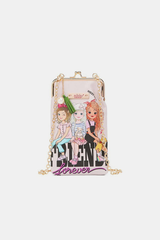 Nicole Lee USA Printed Kisslock Phone and Sunglass Purse Best Friends One Size Nicole Lee USA Ship from USA TikTok USA Trendsi https://www.cyberehub.com