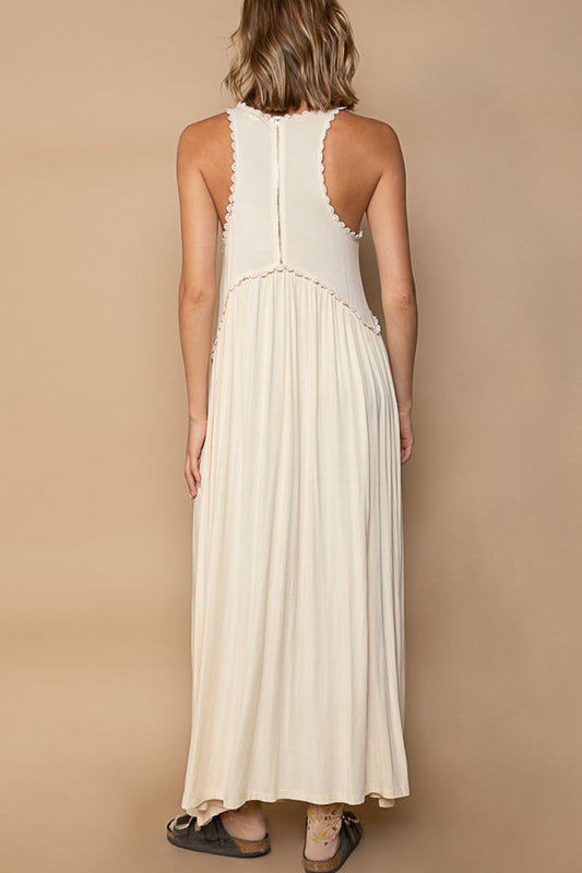 POL Sleeveless Back Zipper Front Slit Maxi Dress Apparel/Dress Dress POL Ship from USA TikTok Trendsi USPS Walmart Walmart Apparel Trendsi https://www.cyberehub.com