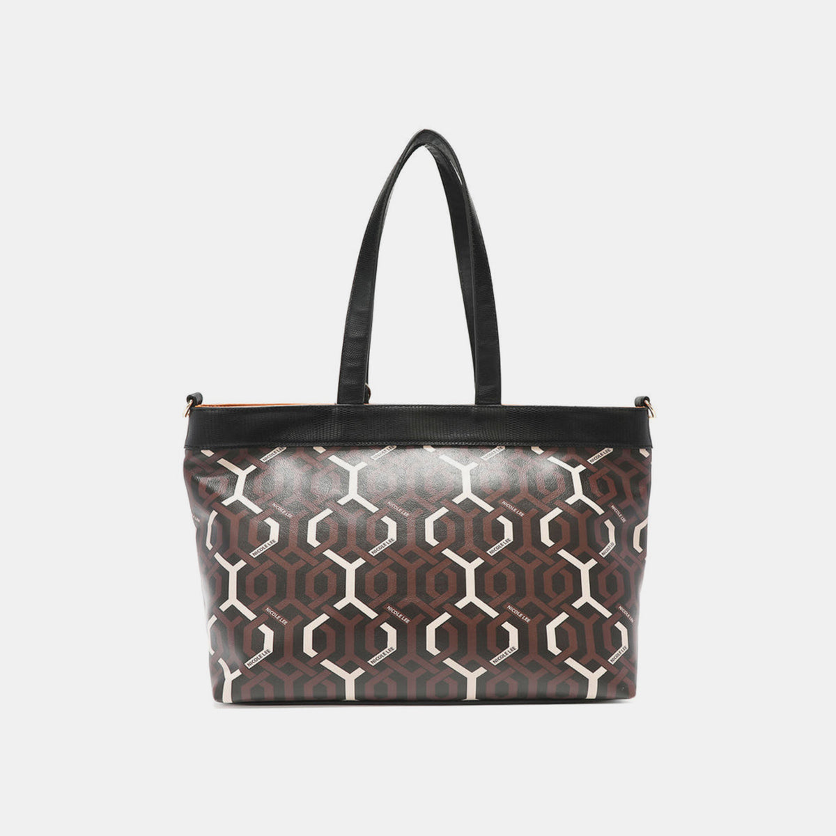 Nicole Lee USA Geometric Pattern Large Handbag Bag Bag Nicole Lee USA Ship from USA Women Trendsi https://www.cyberehub.com