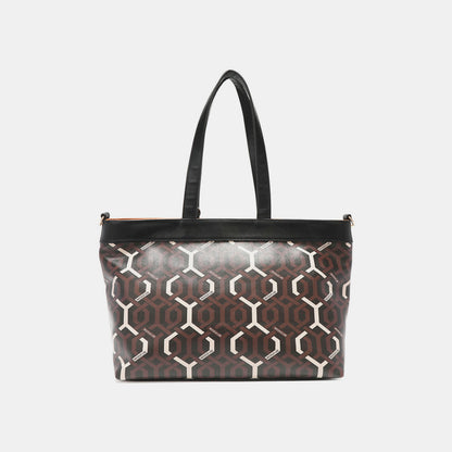 Nicole Lee USA Geometric Pattern Large Handbag Bag Bag Nicole Lee USA Ship from USA Women Trendsi https://www.cyberehub.com
