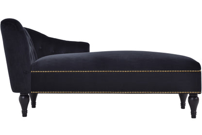 [New+Video] 58''Velvet Chaise Lounge,Button Tufted Right Arm Facing Lounge Chair with Nailhead Trim & Solid Wood Legs for Living Room or Office,Sleeper Lounge Sofa (New style of WF284880AAB) Giga GNJ Home Home & Garden Sofa Walmart Giga https://www.cyberehub.com