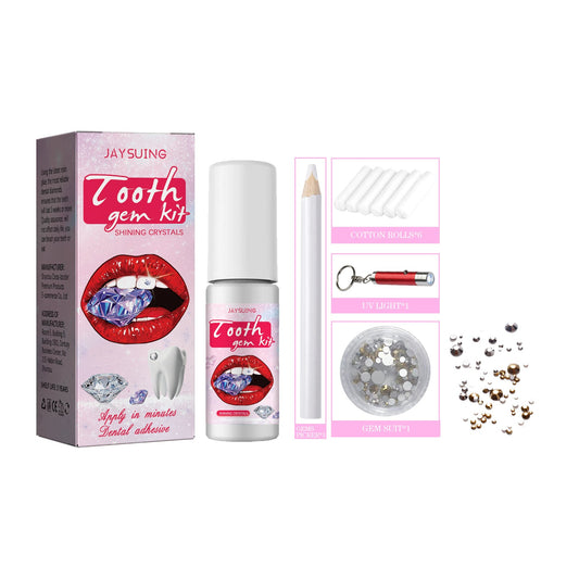 Jaysuing Tooth Gem Kit, Accessories Easy To Remove And Install Crystal Dental Drill Tooth Embellish Glitter Stick Health & Beauty Health & Beauty Under 10 UniversalMaax https://www.cyberehub.com