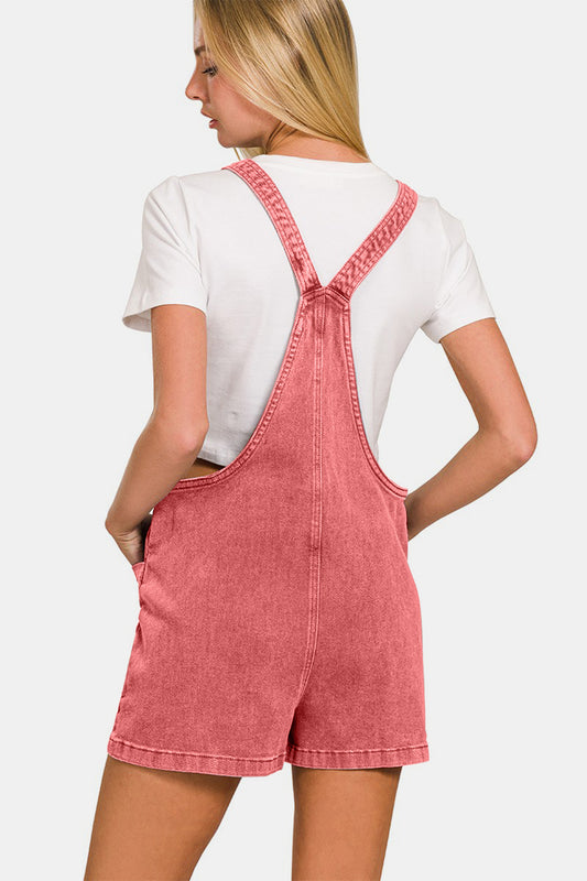 Zenana Washed Knot Strap Rompers Apparel/Tops Memorial Day Sale Ship from USA TikTok Tops Trendsi USPS Walmart Walmart Apparel Zenana Trendsi https://www.cyberehub.com