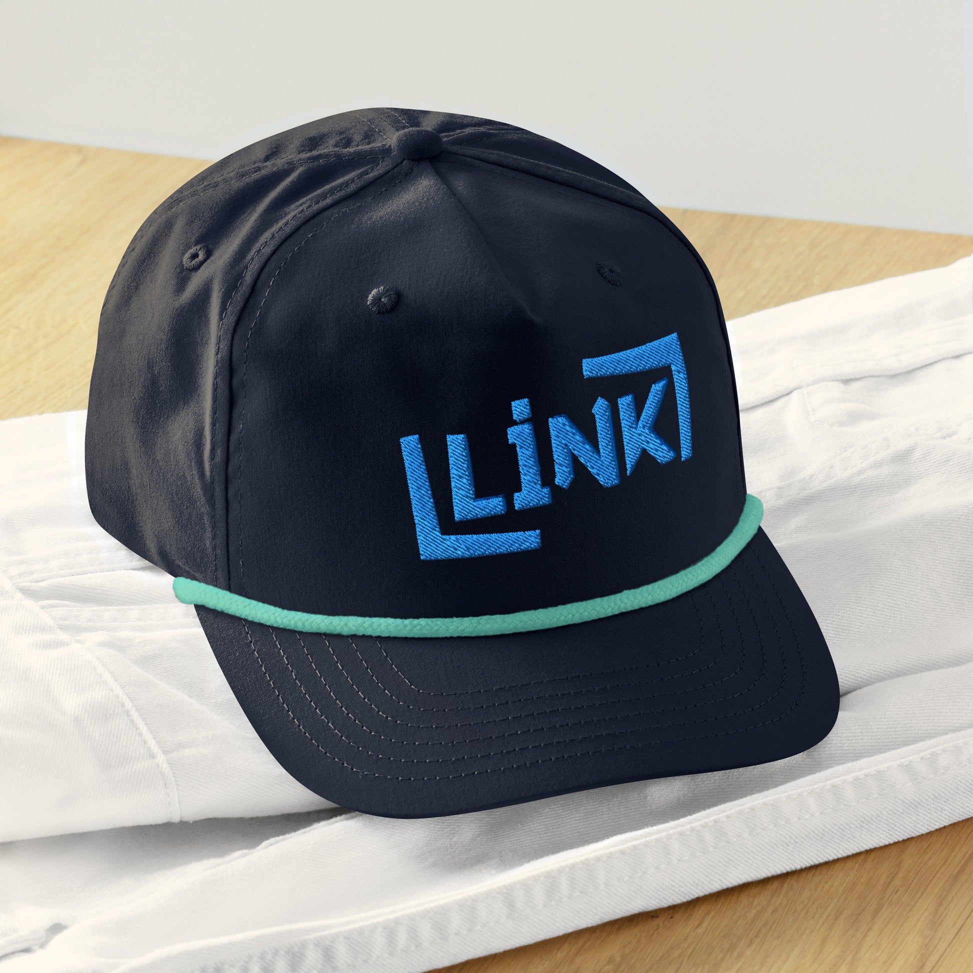 Link - Golf Rope Cap - Printed - Embroidery POD Beanie Featured Hat Link Pod Printful EHub Direct Printful https://www.cyberehub.com