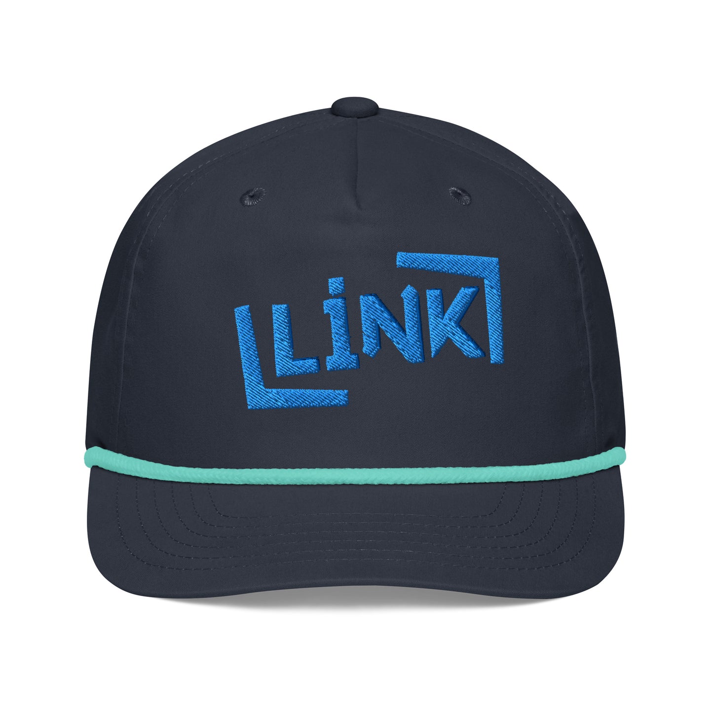 Link - Golf Rope Cap - Printed - Embroidery Navy Mint POD Beanie Featured Hat Link Pod Printful EHub Direct Printful https://www.cyberehub.com