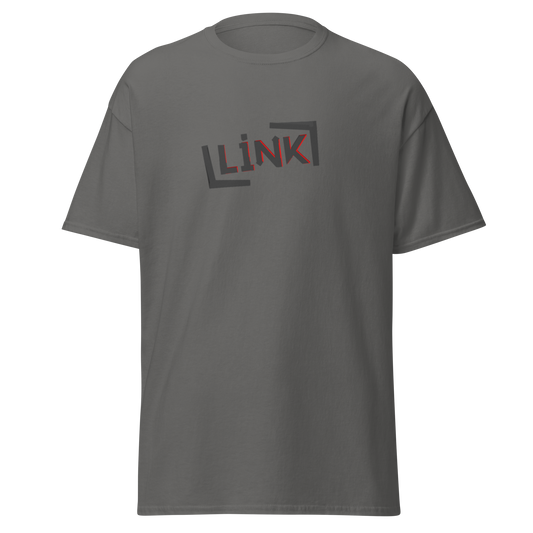LINK Classic T-Shirt - Printed, Embroidery Charcoal Featured LINK POD T-Shirt EHub Direct Printful https://www.cyberehub.com