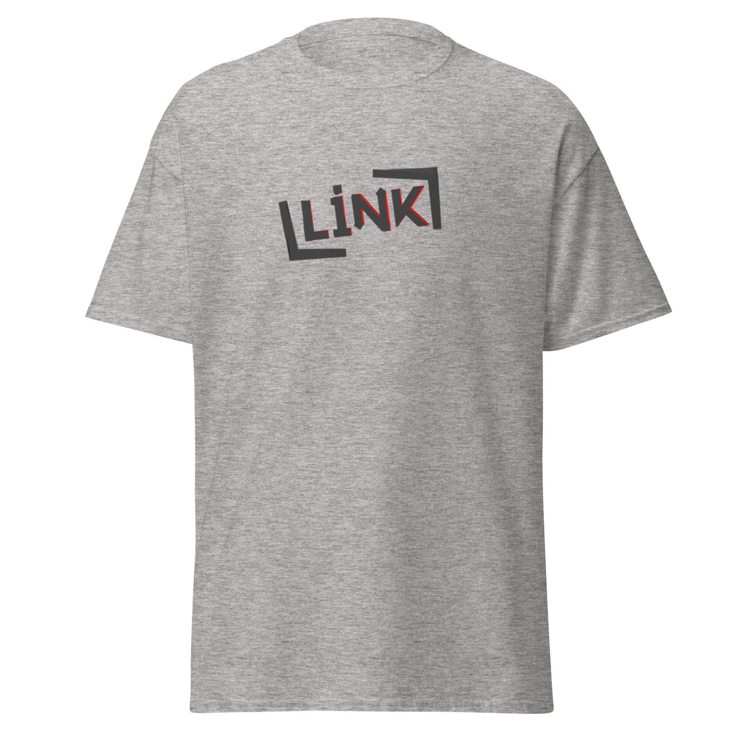 LINK Classic T-Shirt - Printed, Embroidery Sport Grey Featured LINK POD T-Shirt EHub Direct Printful https://www.cyberehub.com
